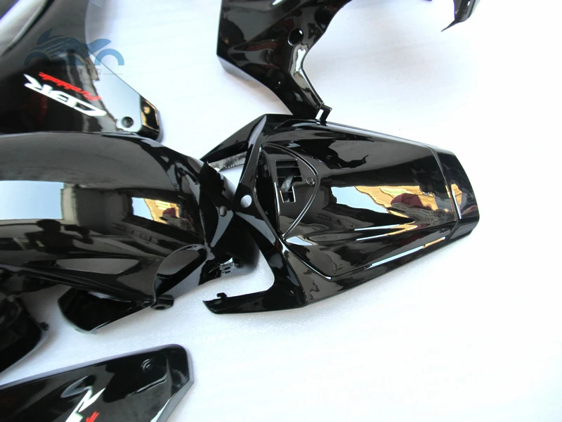Высокое качество впрыска обтекателя комплект Подходит для Honda CBR1000RR 2008-2011 CBR 1000RR 08-11 черный ABS пластик обтекатель наборы частей KQ14