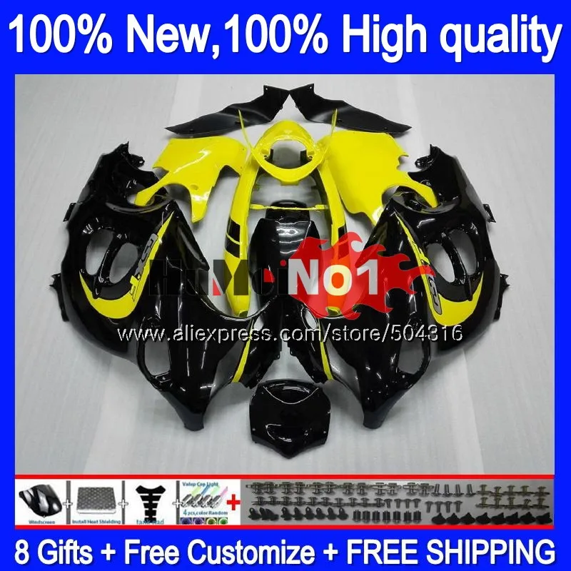 Корпус для SUZUKI Катана GSX600F GSXF 600 750 Топ желтый 13MC. 51 GSXF750 GSXF600 2003 2004 2005 2006 2007 03 04 05 06 07 обтекатель