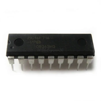 

1pcs/lots PIC16F716-I/P PIC16F716 16f716 DIP-18 New original In Stock