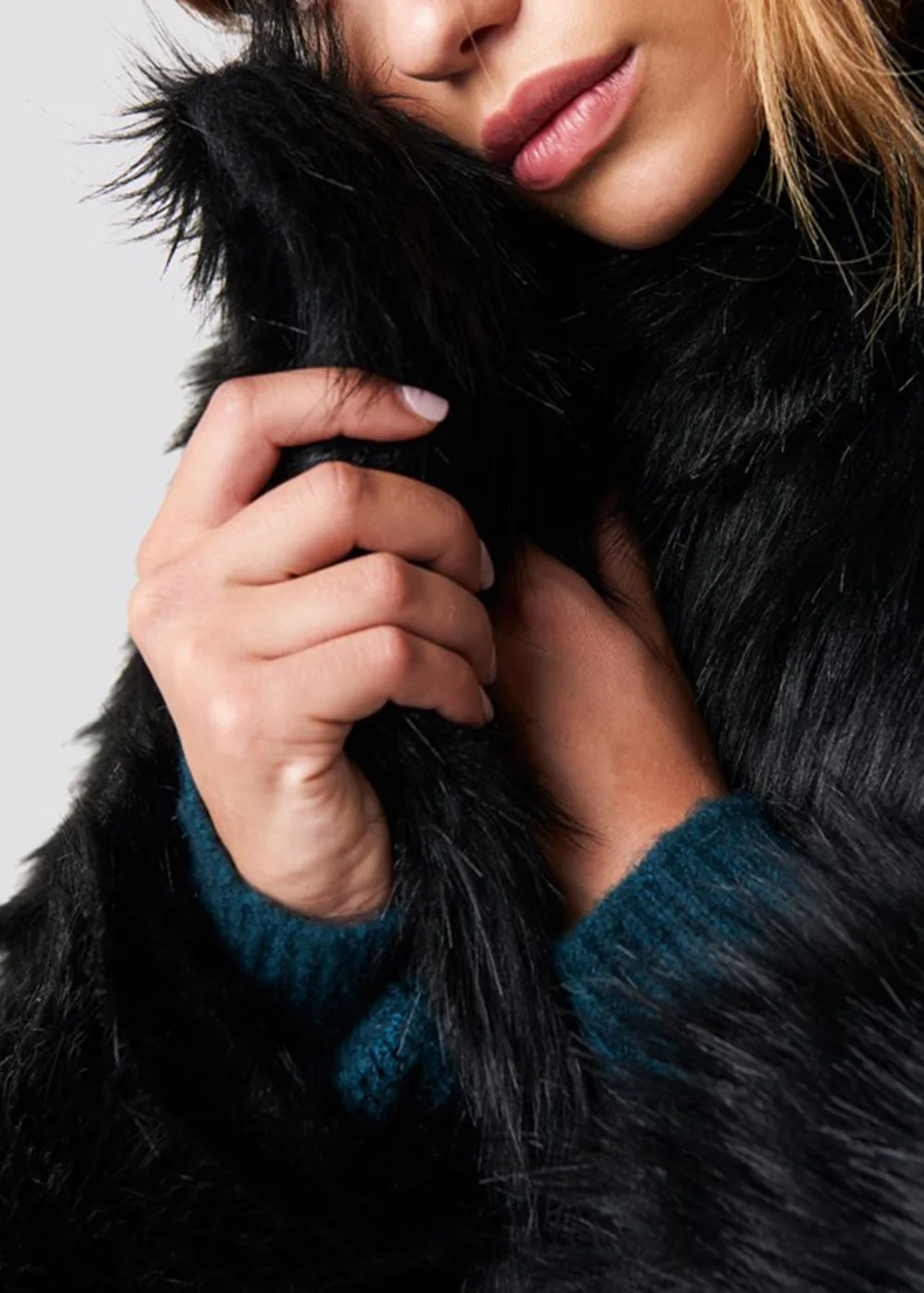 XIKOI высококачественное роскошное Женское пальто из искусственного меха, зимнее теплое модное длинное женское пальто из искусственного меха, куртка