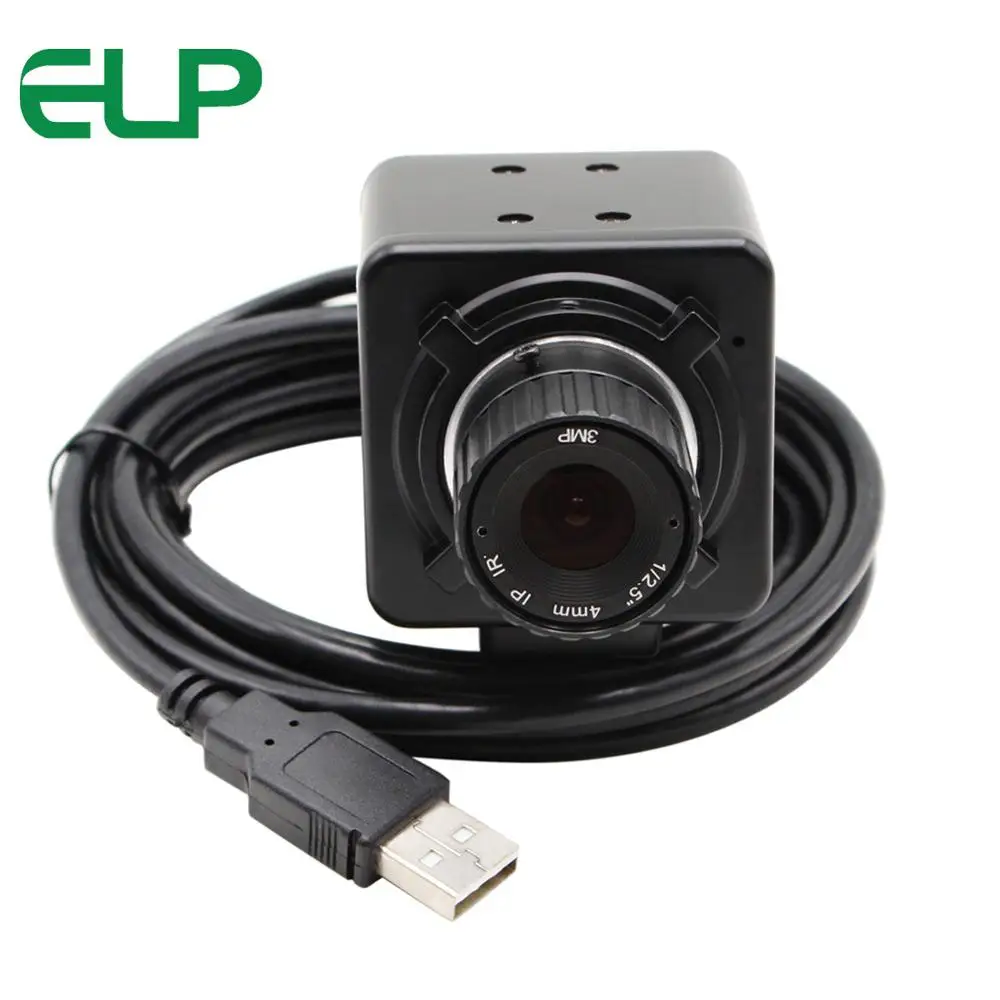 

Global Shutter Monochrome Black and White USB Webcam High Frame 280X720 MJPEG 60fps USB Camera with varifocal manual lens