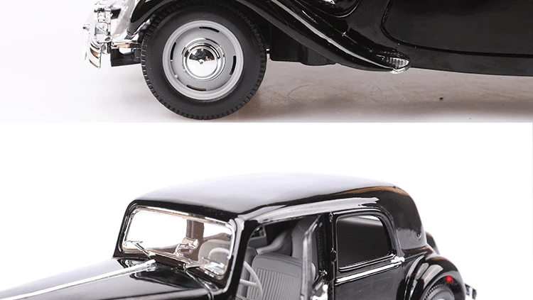 Maisto 1: 18 Модель брелок для автомобильных ключей, модель 1952 Citroen 15cv 6 цилиндров классическая модель автомобиля