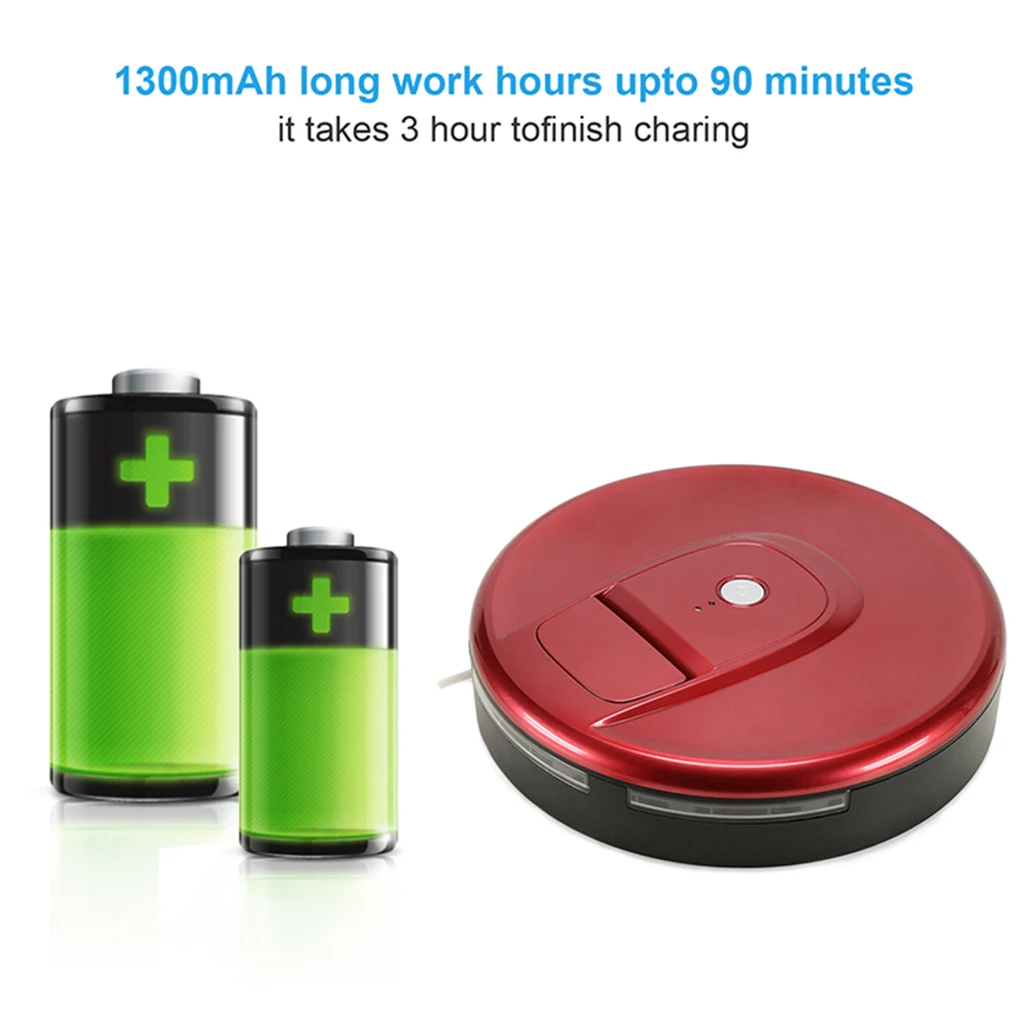 US Plug Robotic Sweeping Machine Household Cleaner Auto Floor Litter Sweeper Smart Sweeping Machine