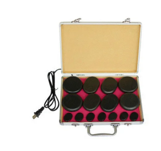 Heating Bag and 8pcs Massage Energy Stone/Heating Box/SPA Essential Oil Hot Stone 5 Pcs sets | Красота и здоровье