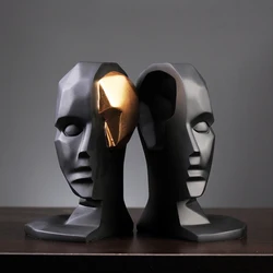 Simple Modern Style Rich Imagination Creative Decoration Resin Craft Sculpture Art Living Room Office Decorative Art Gift