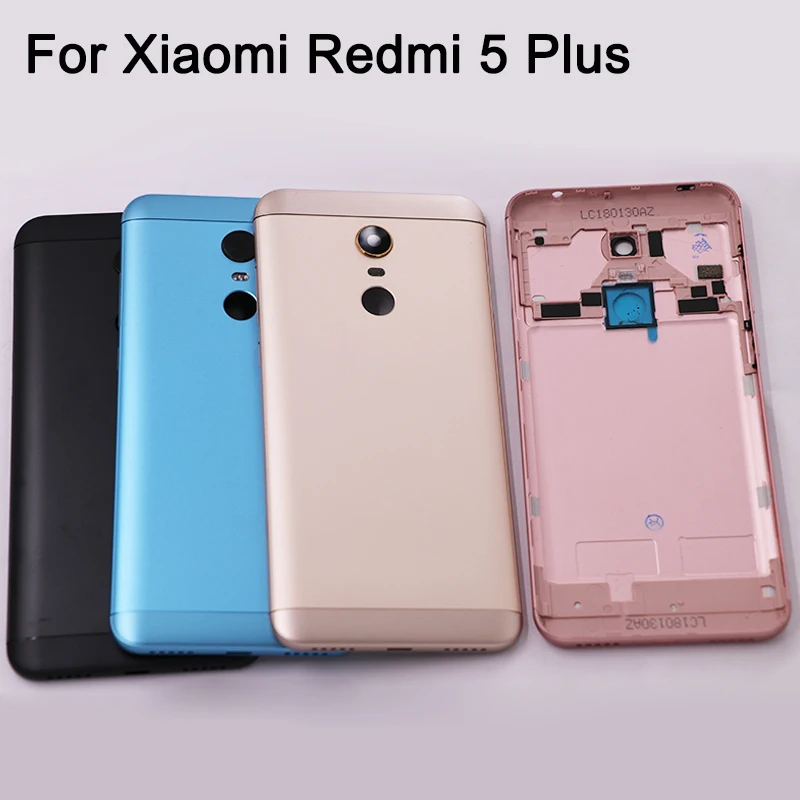 Redmi 5 Plus крышка батареи для Xiaomi Redmi 5 Plus Корпус задняя крышка задняя металлическая дверь Чехол