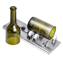 Glass Bottles Cutter Cutting Tool Kit Glass Cutter Machine DIY Glass Bottle Crafts Production Cutting Set for Home Garden Decor
