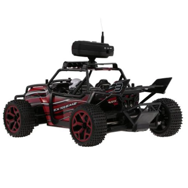 Remote Control Car 1:18 Remote Control Car 2.4Ghz 4Wd 20Km / H Rc Off-Road Vehicle Wifi Fpv Camera Off-Road Vehicle Toy