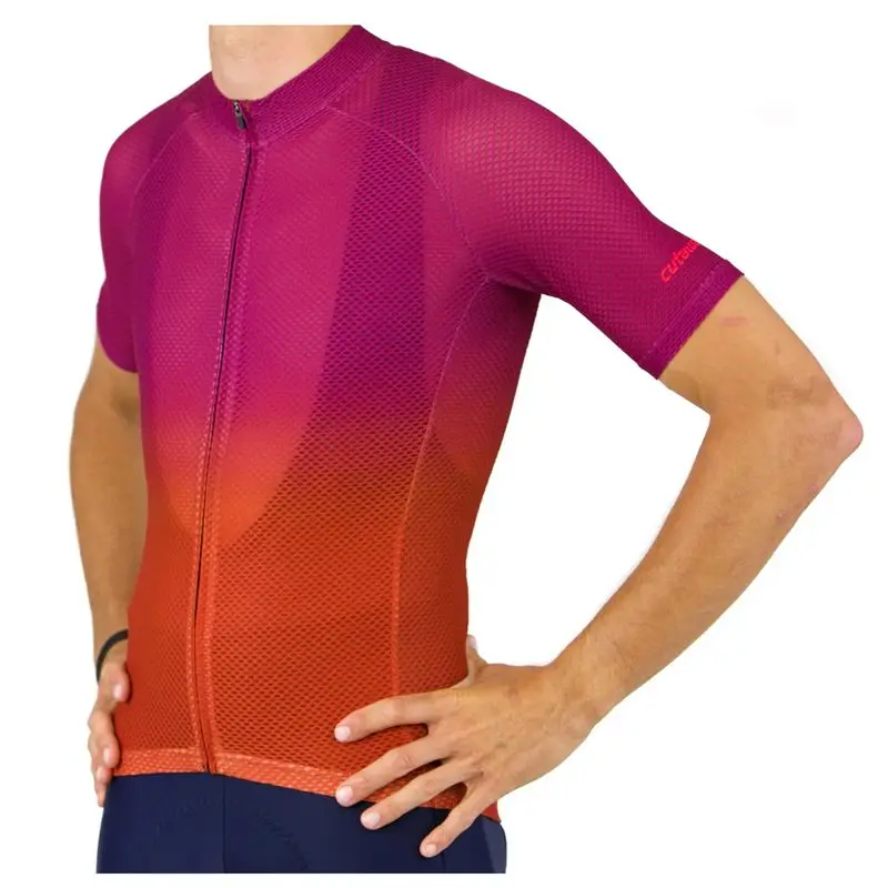 Полностью Сетчатая футболка для велоспорта pro transpirable verano Go mtb racing одежда Топ MTB Fade короткий рукав Ciclismo Bicicleta Спортивная одежда