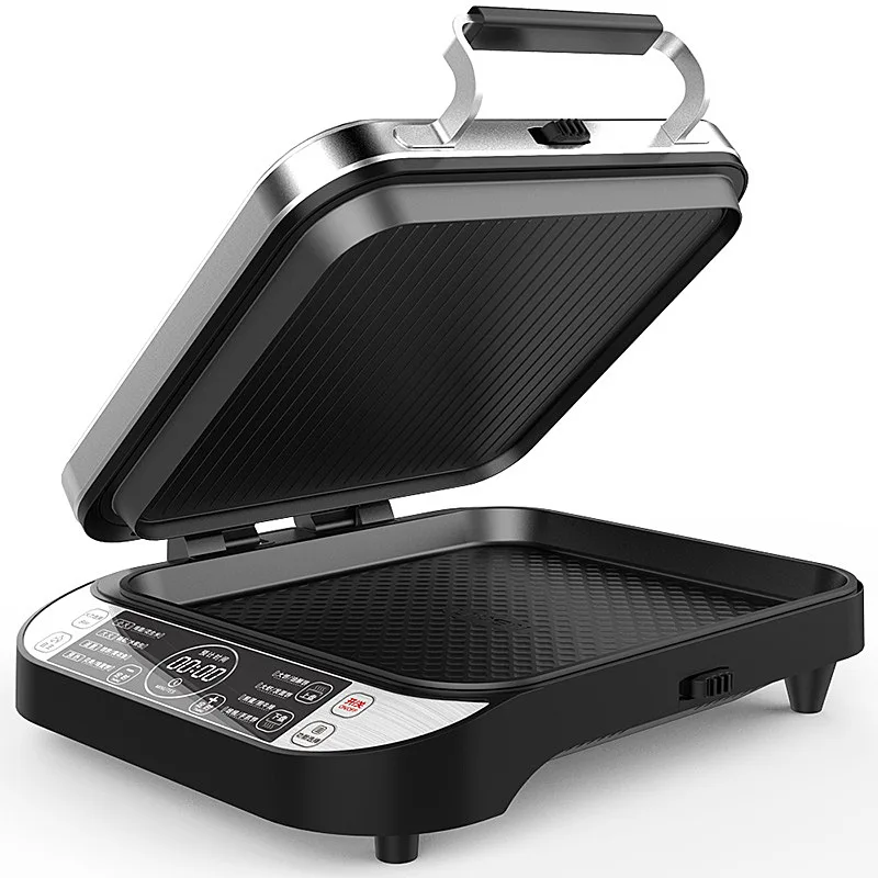 Household Electric Grill Baking Pan Removable Washable Griddle Bakeware Square Grill Plate