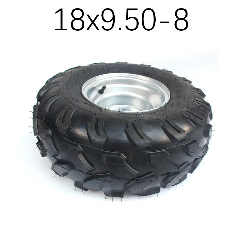 Хорошее качество 18X9. 50-8 шин с ободом подходит для ATV багги Quad газонокосилка садовый трактор 150cc 200cc 250cc 300cc переднее заднее колесо