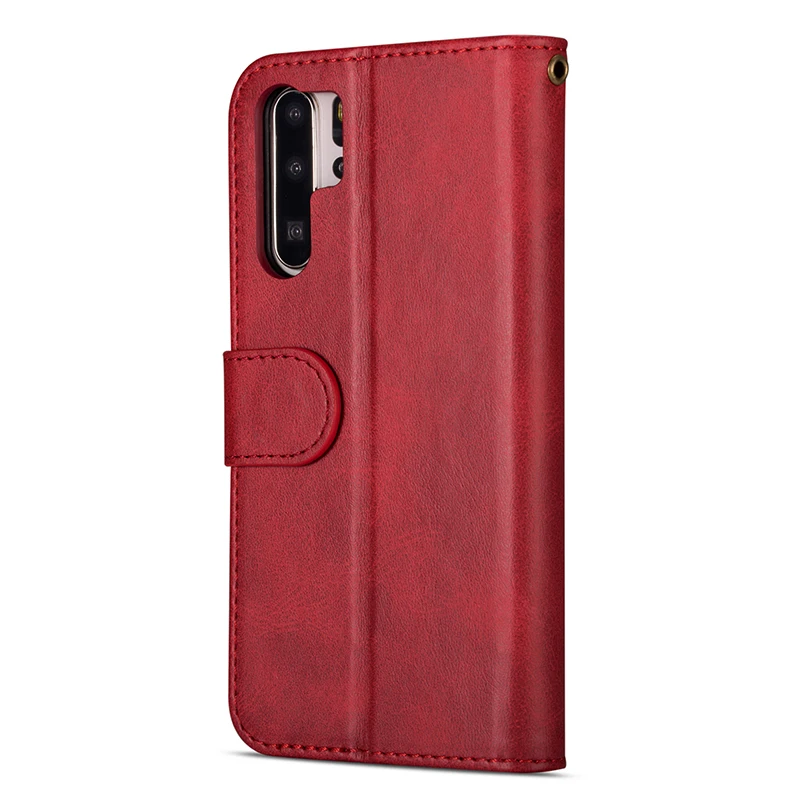 Кожаный чехол-кошелек на молнии для huawei P20 Lite P30 Pro mate 10 20 Lite P Smart Y6 Y7 с отделениями для карт