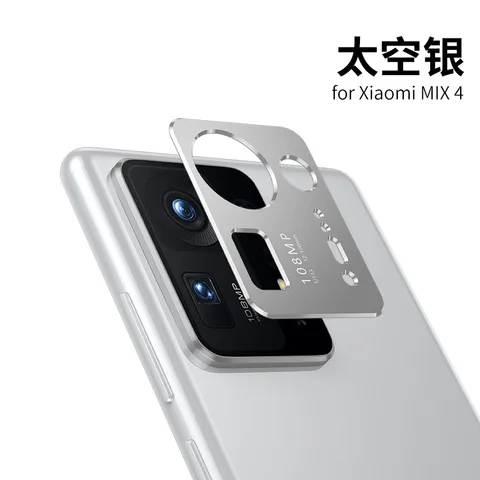 for Xiaomi Mi Mix4 Mix 4Tempered Glass 3D Camera Metal Lens Aluminum Protective Protector Xiomi Mix4 Mix 4 Film