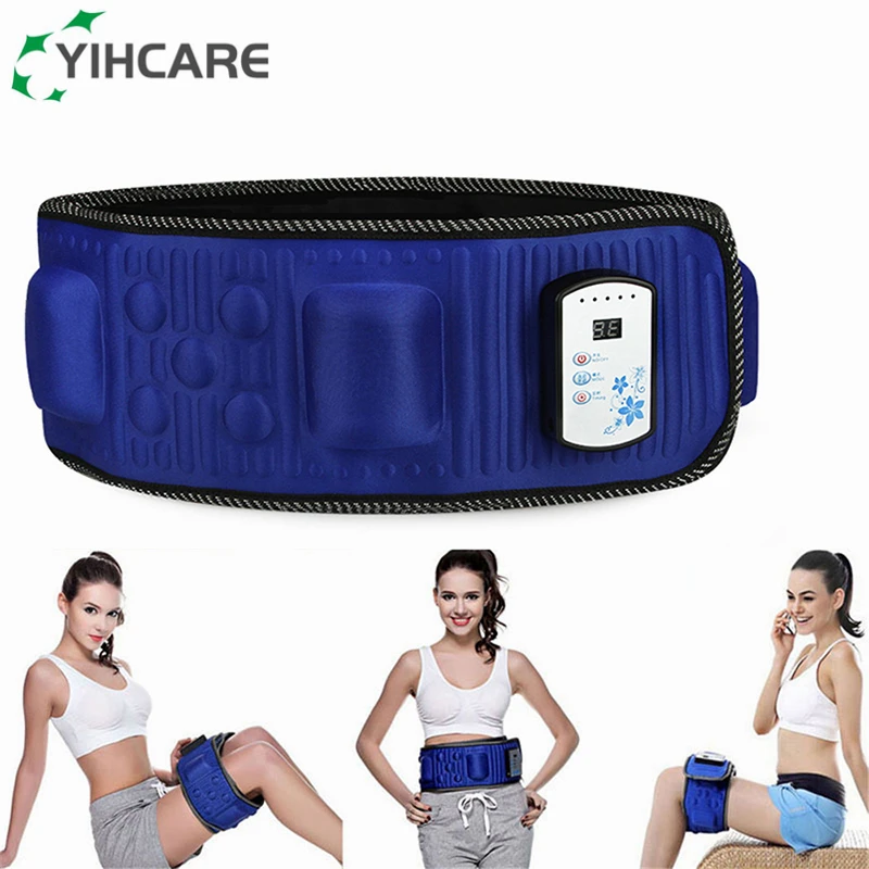 Электронный пояс YihCare для массажа тела и похудения Gymnic мышечные упражнения рука