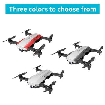 

Foldable 2.4GHz WiFi FPV Drone 4K Camera RC Drone Real-time Transmission Aircraft Toy with 3 Battery