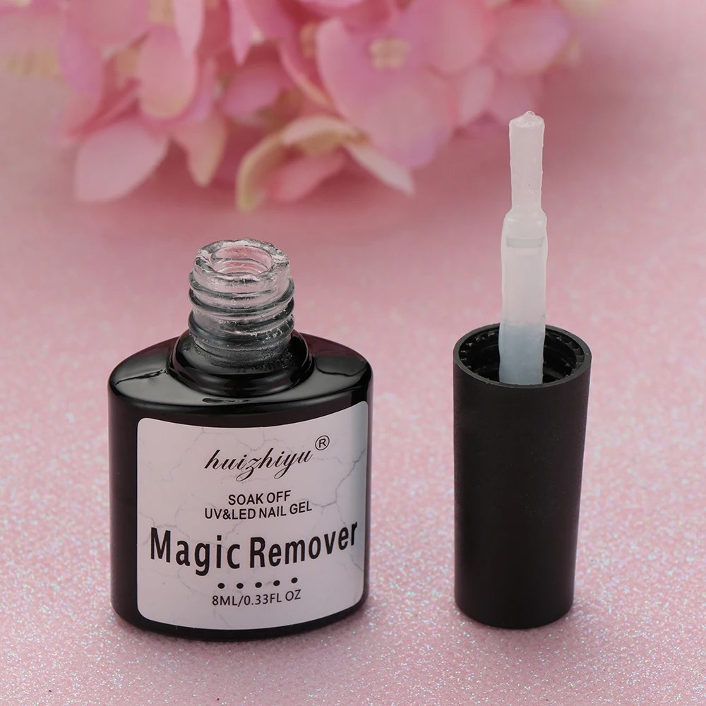 1 pc 6/8ml NEW Burst Magic Remove UV Gel Nail Polish Soak off Acrylic Clean Degreaser For Nail Polish