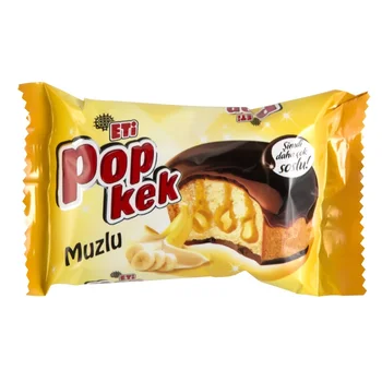 

ETI Popkek Chocolate - Banana - Orange - Lemon Cake 24 pieces * 50g