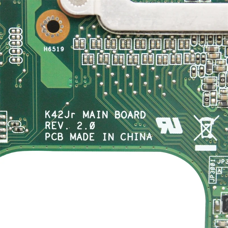 K42JR материнская плата для ноутбука REV: 2,0 для ASUS K42JB K42JZ K42J yматеринская плата DDR3 HM55 REV 2,0 1 Гб