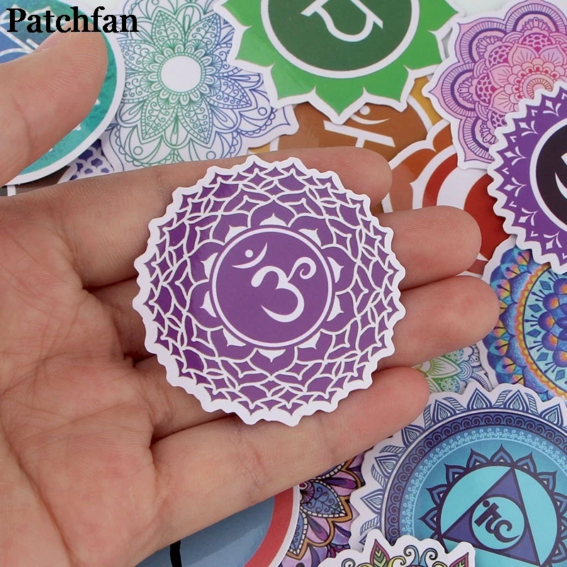 12 компл./лот Patchfan 24 шт./компл. Йога узор в винтажном стиле забавные стикеры пакеты в мультипликационном стиле настенные часы-телефон альбом для скрапбукинга A2328