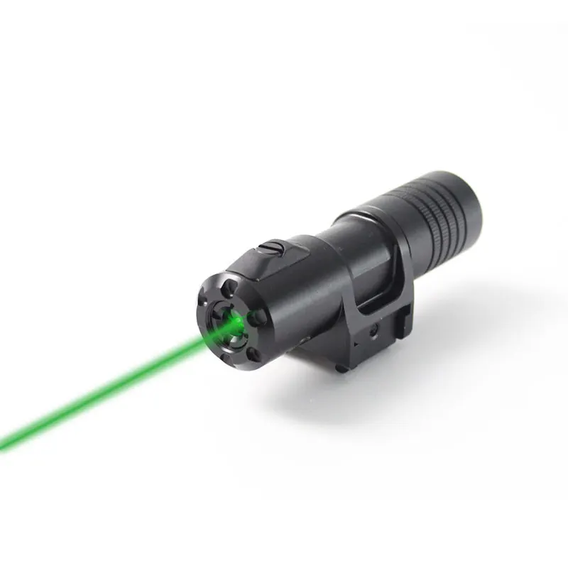 Visée Laser militaire vert étanche IP68, avec interrupteur à pression