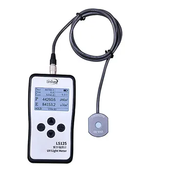 

LS125+ UVA-X1 UV intensity meter UV probe sensor for test irradiance for 365nm UVA lamp light source in Aging machine