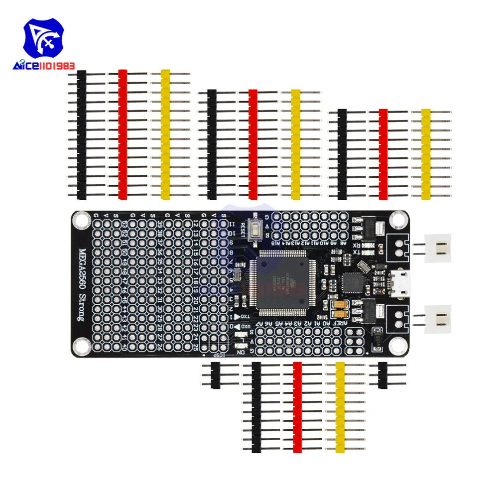 Плата микроконтроллера diymore DM MEGA2560 плата Mega2560 ATmega2560 ATmega16U2 для Arduino Micro USB 16