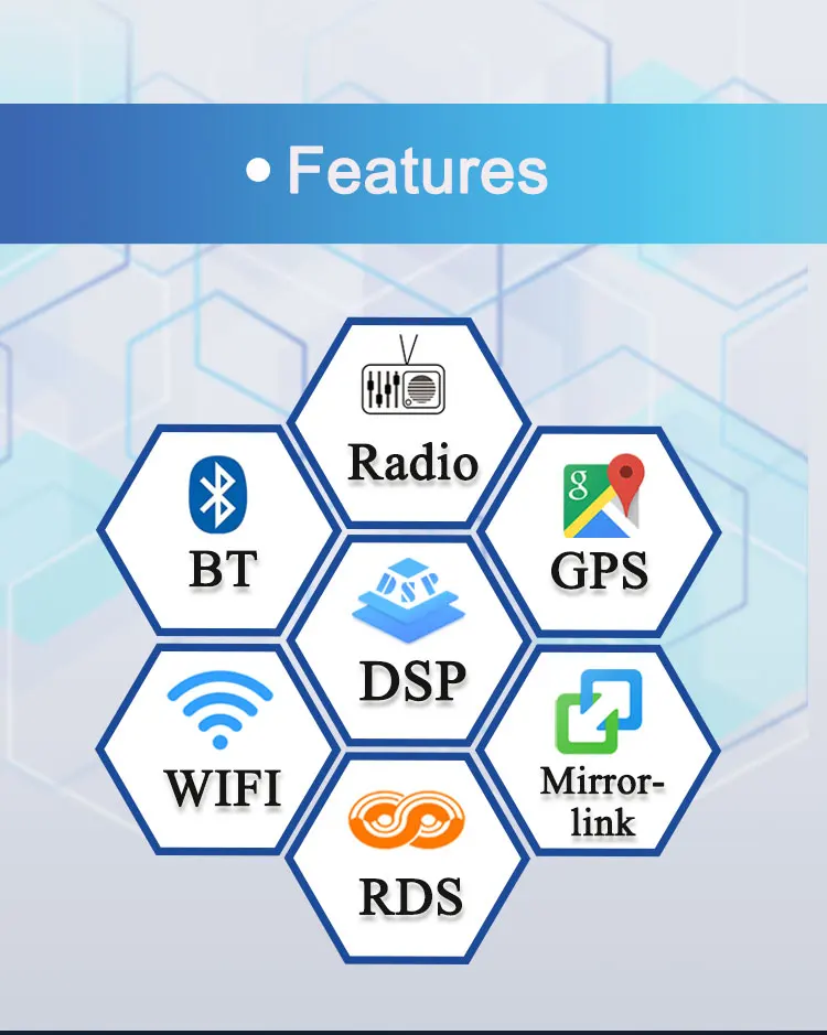 Sale Bonroad 2 DIN 7" Android 8/9.0 Car GPS Navigation Multimedia Player For Opel Astra Vectra Antara Zafira Corsa Video Audio Player 1