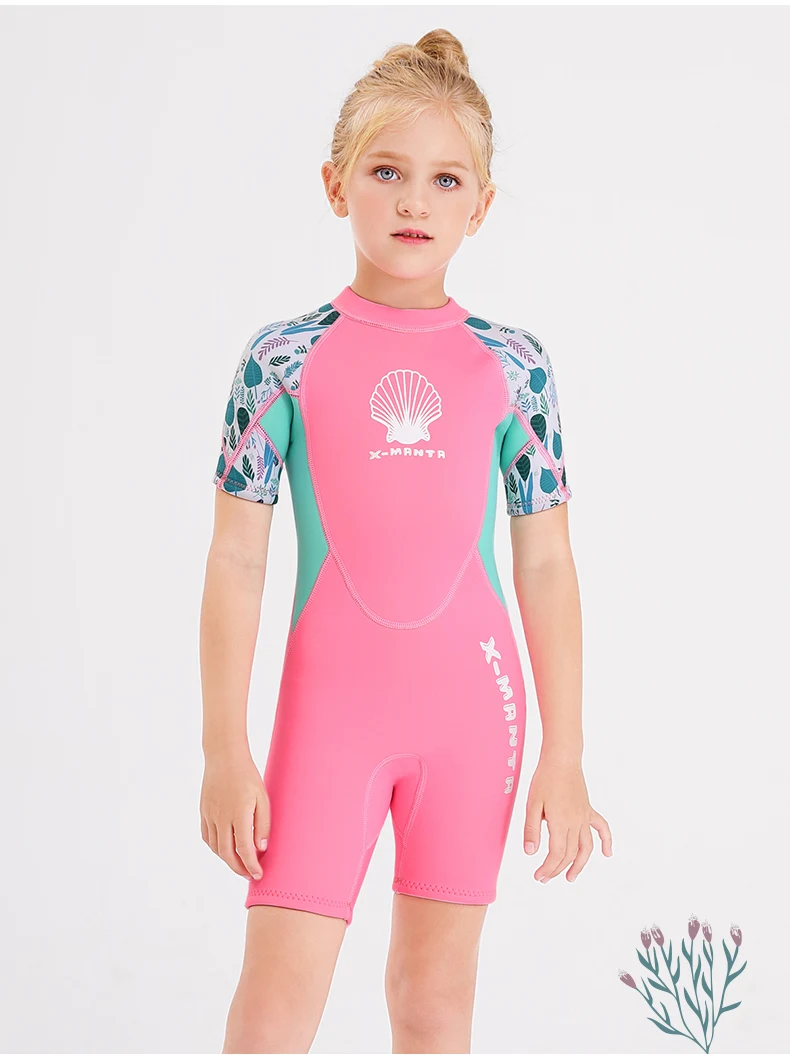 Goldfin Kids Wetsuits Full Wetsuit 2mm Neoprene Suit for Youth Boys Girls Toddler Water Aerobics Swimming Diving Surfing
