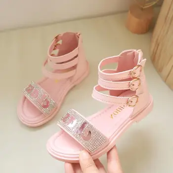 

Hot sell summer fashion Roman boots High-top girls sandals kids gladiator sandals toddler child sandals girls high quality shoes