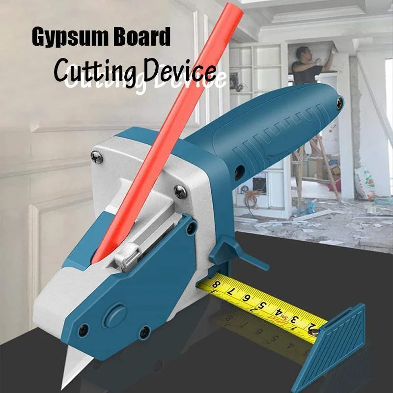 Plasterboard Cutter Tool Portable Woodworking Hand Push Automatic
