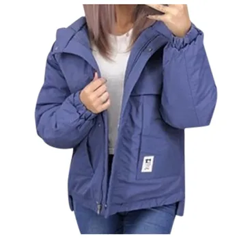 

Women Winter Warm Thick Outerwear Coat Slim Cotton-padded Jacket Female Stand Winter Jacket Parka Warm Casual Overcoat Y917