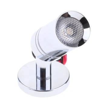 

Boat RV Camper LED Reading Lights Touch Sensor Switch Marine Stainless Steel