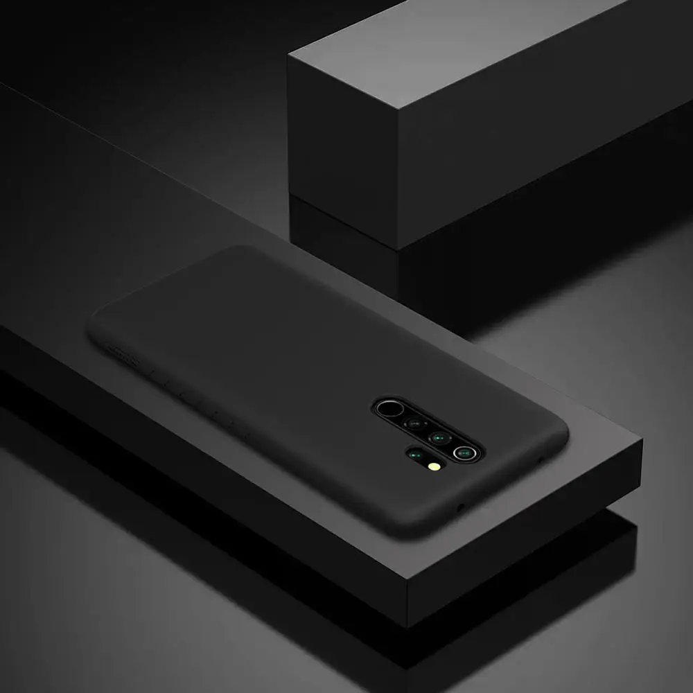Чехол Nillkin для Redmi Note 8 Pro прорезиненный силиконовый чехол накладка из ТПУ мягкий