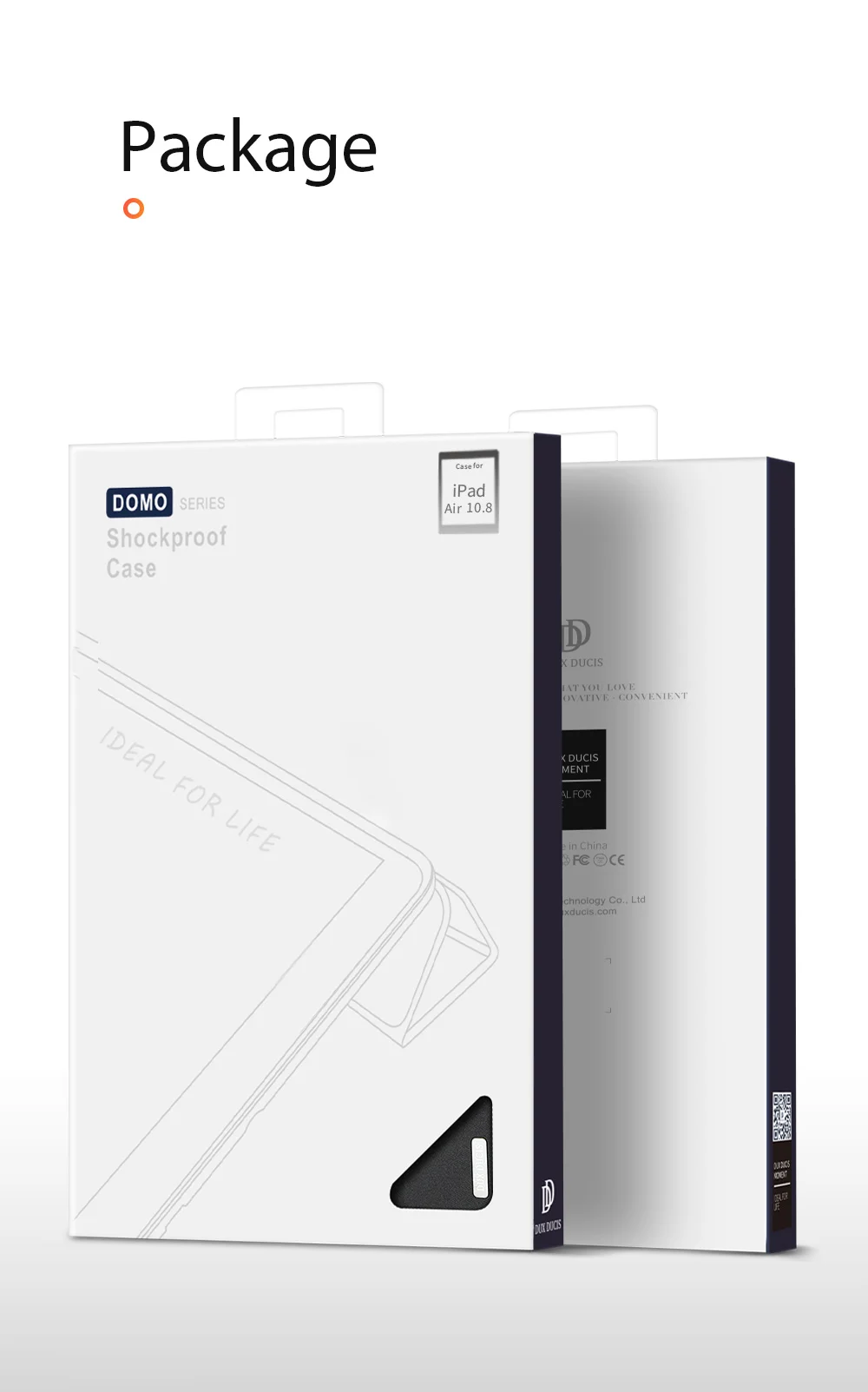com Suporte para Lápis, Capa para iPad Air 4, Dux Duci Trifold, 10.9