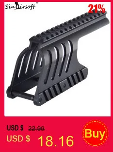 Tactical Ruger 10/22 Low Profile Picatinny Rail Mount With 11 Slot For Hunting Paintball Shooting Sight Installation Accessories