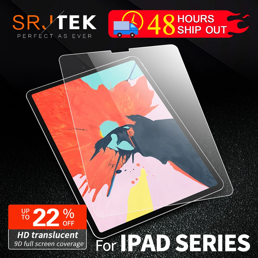 Защитное стекло для iPad Pro 12.9 Pad 10.5 11 Air 3 2019|Защитные экраны планшеов| |