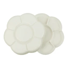 Двухслойная пластиковая цветная Палитра для пигментов, палитра, палитра, Художественная гуашь