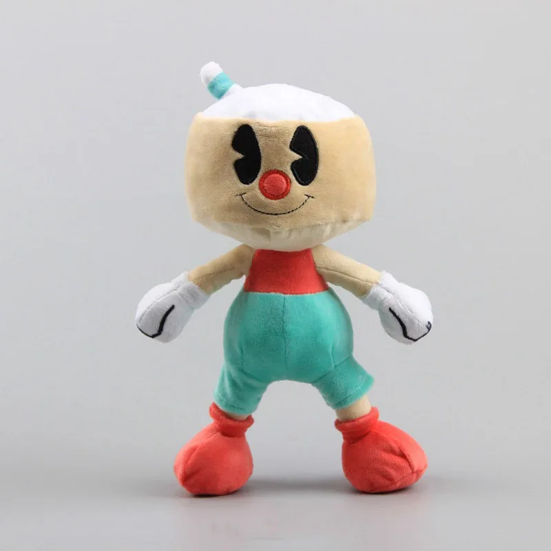 25-36 см игра Cuphead Мягкие плюшевые игрушки Cuphead Mugman Cagney Carnantion и Cala Maria плюшевые куклы игрушки для детей Подарки