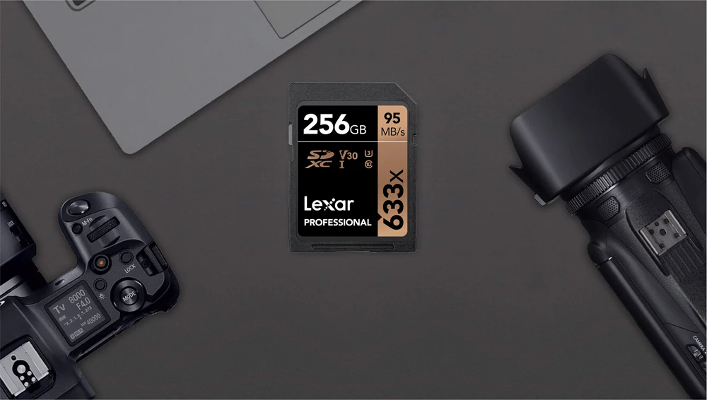 Оригинальная SD карта Lexar 633x SDHC/SDXC UHS-I 95 Мб 16 ГБ 32 ГБ 64 ГБ 128 ГБ 256 ГБ 512 Гб класс 10 карты памяти для камеры Canon Nikon