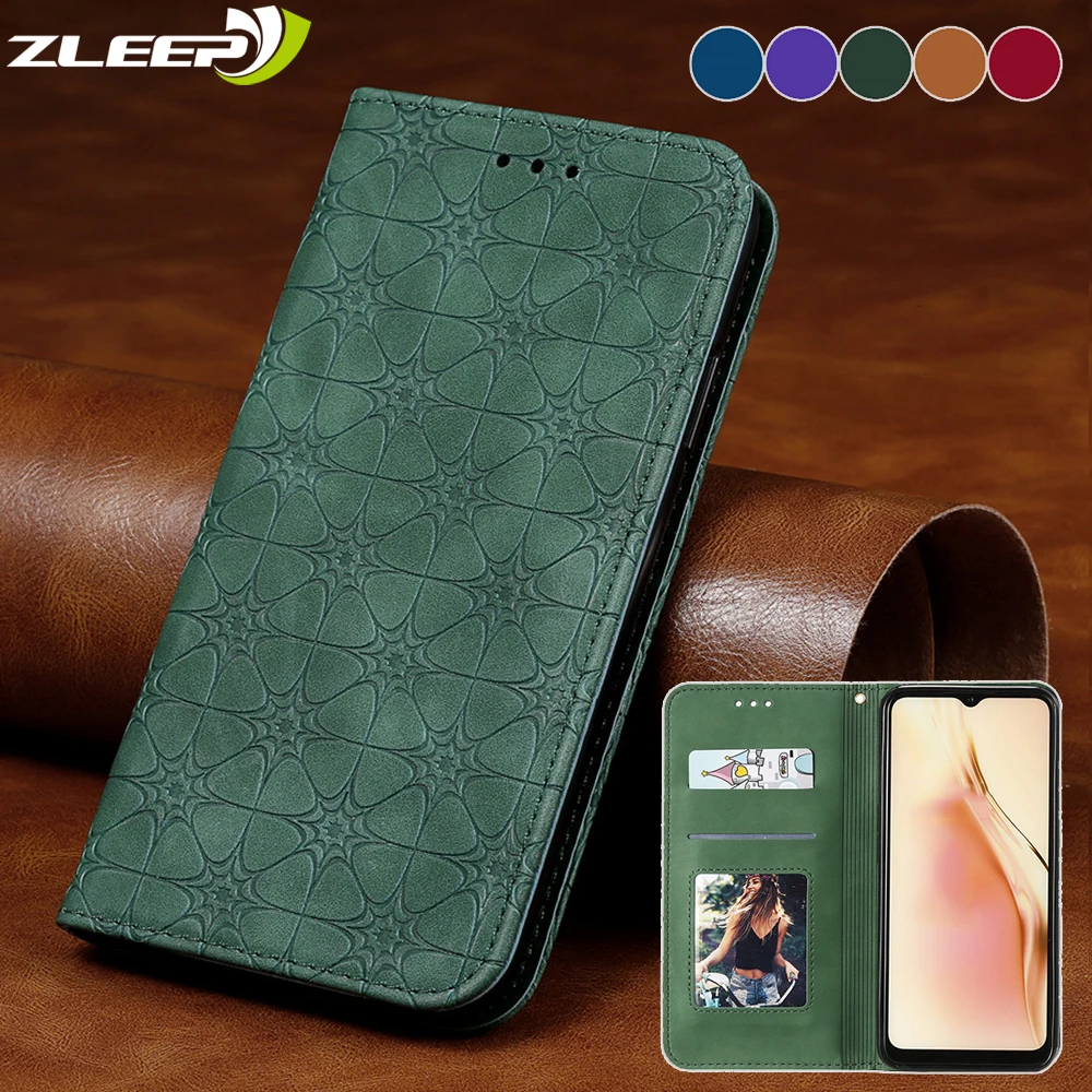Кожаный чехол книжка для телефона OPPO A93 A73 A53 A32 A92S A72 A52 A91 A9 A5 A11X Reno 3 Pro Realme 7 5 5s 5i 6i C3 C15 C12|Бамперы| |