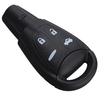 

Mayitr Car Styling 4 Button Remote Key Fob Shell Case+Key Blank For SAAB 9-3 93 2003-2009