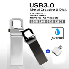Быстрая скорость USB 3,0 Флешка 128 Гб OTG USB флэш-накопитель 256 ГБ 128 Гб металлический накопитель 64 ГБ 32 ГБ 16 ГБ Memoria USB карта памяти