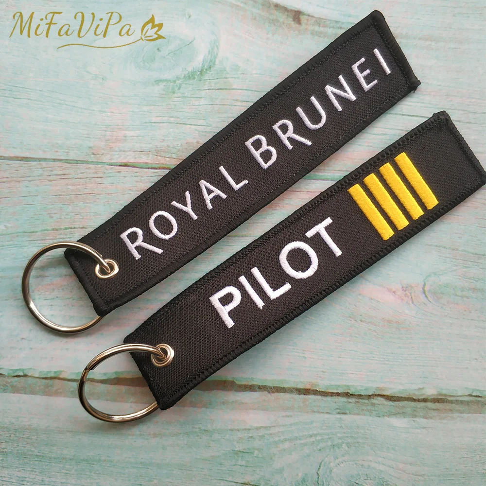 pilot keychain royal brunei2