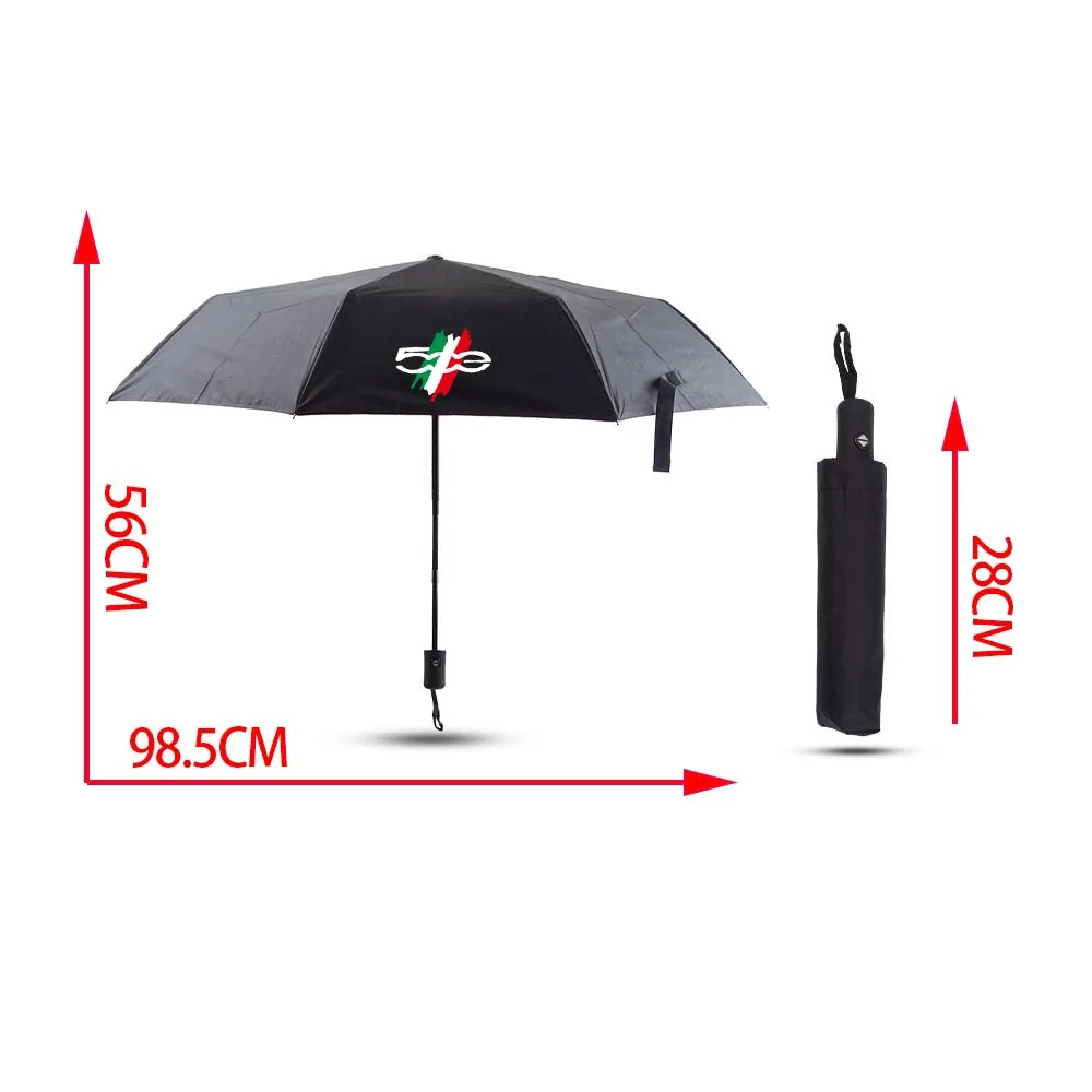 Car Fully Automatic Folding Umbrella umbrella sets car logo umbrella for Fiat 500 500 L S X C E 500L 500S 500X 500C 500E