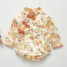 baby cheongsam romper