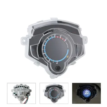 

Moto Tacho Speedometer Motorcycle Instrument LCD Digital Gauge Odometer 7 Colors Meter for Yamaha LC135 Meter V2-V6 5S PNP