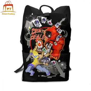 

Poker Backpack Poker Backpacks Teen Print Bag Trendy Street Men's - Women's Multifunction High quality Bags