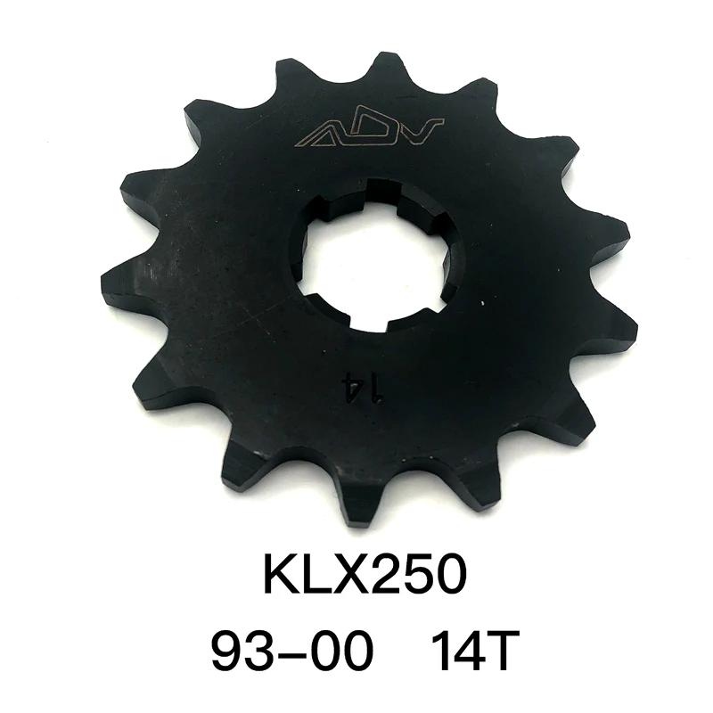 

520 14T Motorcycle Front Sprocket Small Gear For Kawasaki KLX250 93-00