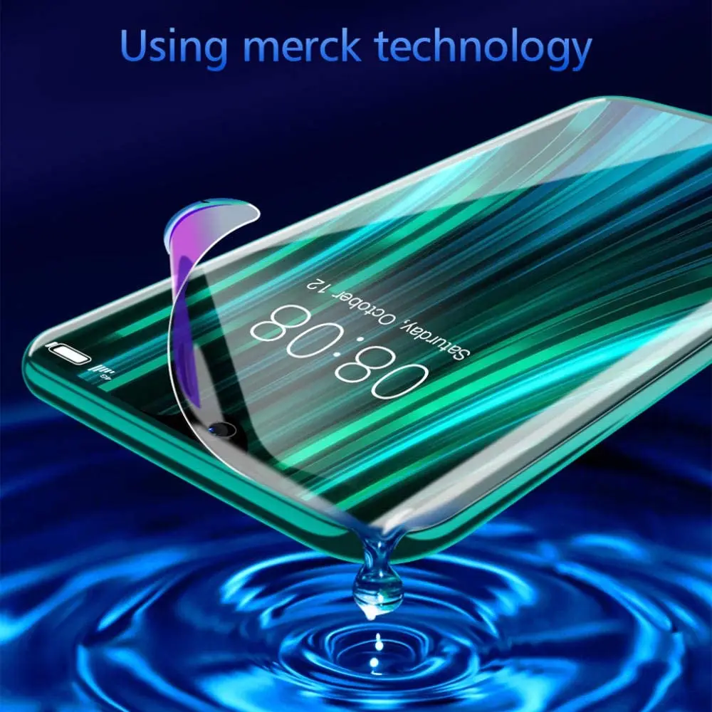 Мягкая Гидрогелевая пленка на весь экран для Xiaomi Redmi Note 7 6 Pro 5 4 4X Plus S2 не закаленное