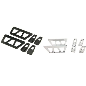 

Alloy Chassis Lift Plate Set Kit for 1/10 RC Axial SCX10 Model Car Part Black
